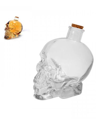 Малка бутилка череп