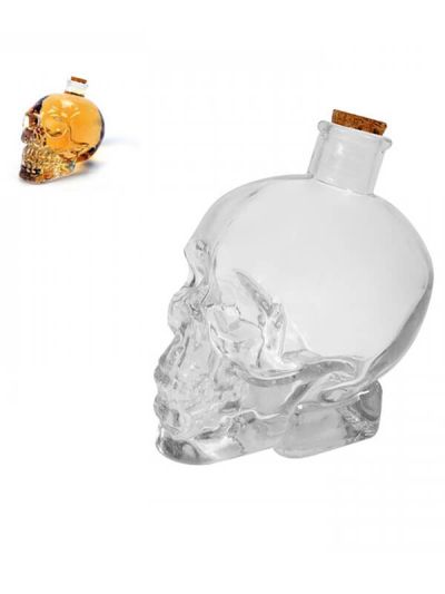 Малка бутилка череп